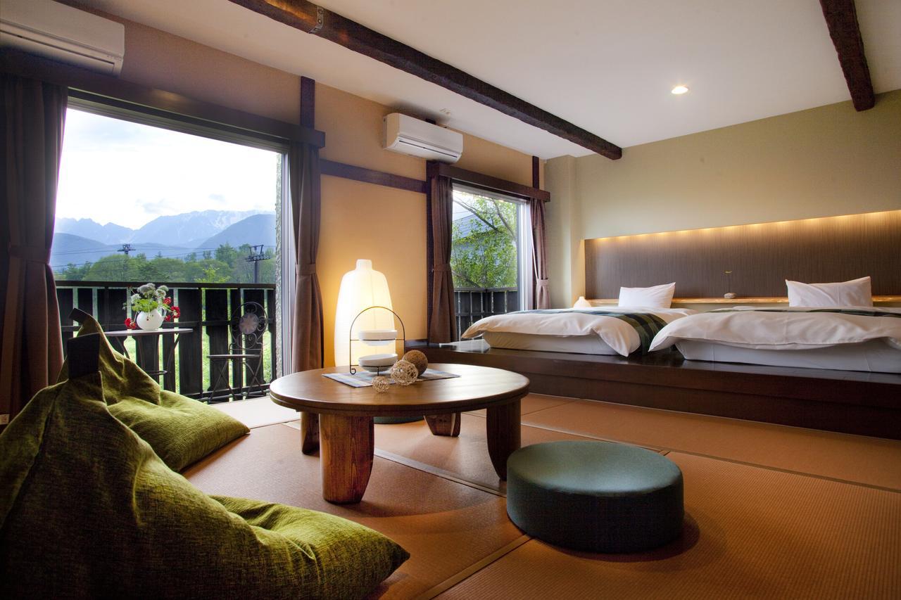Hotel Hakuba Berghaus Otari Exteriör bild